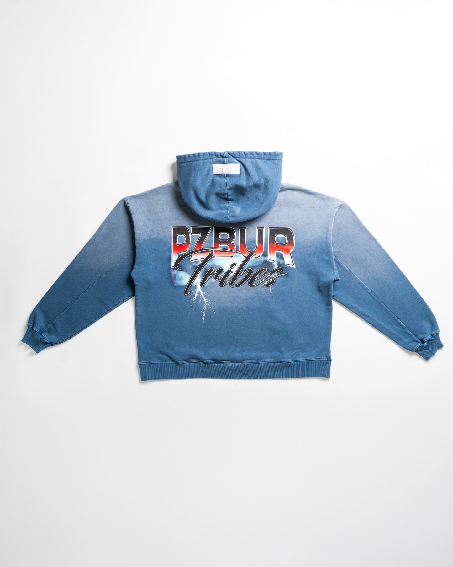 Hoodie Tribes - Vintage blue