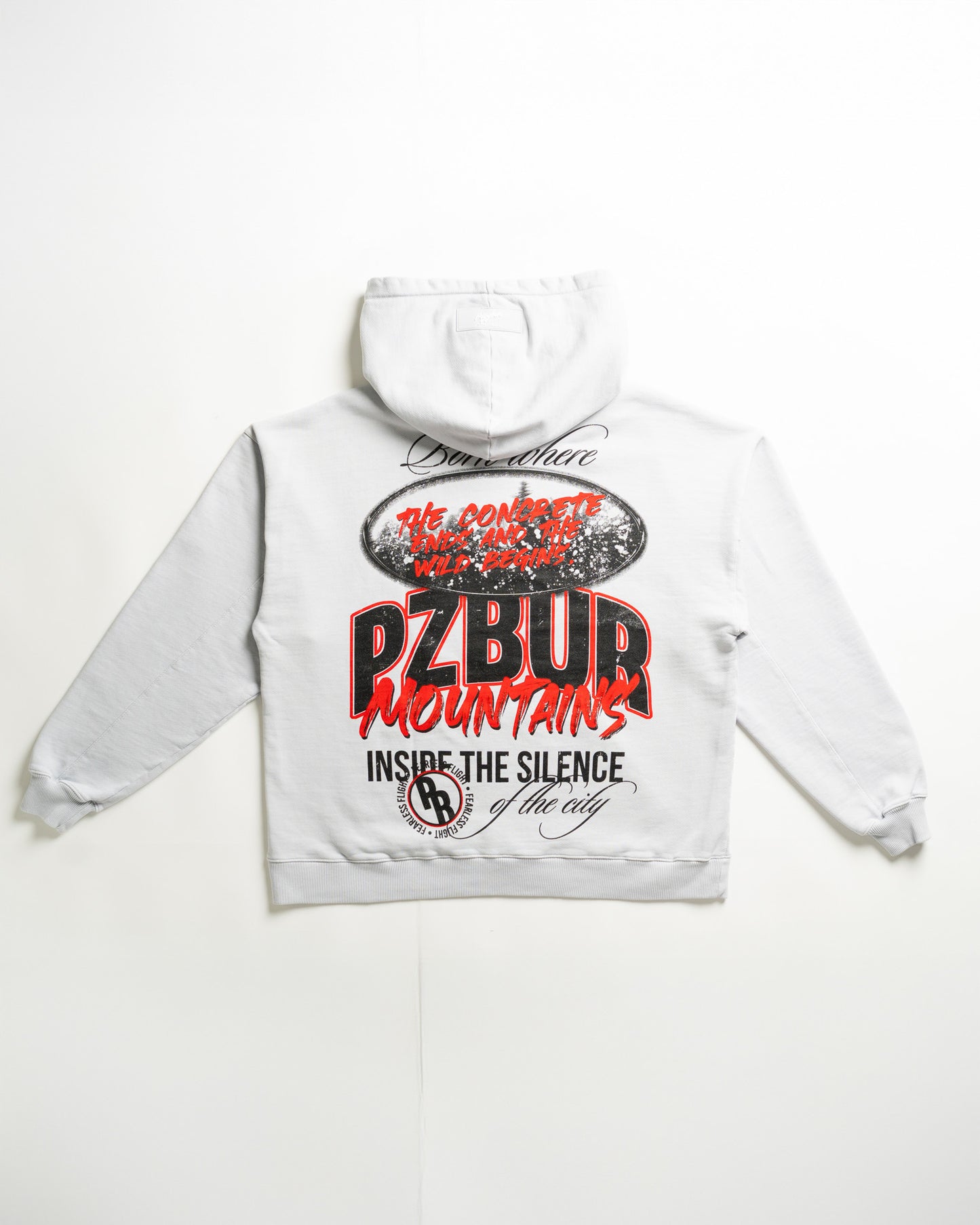 Hoodie Mountains - Gris azulado