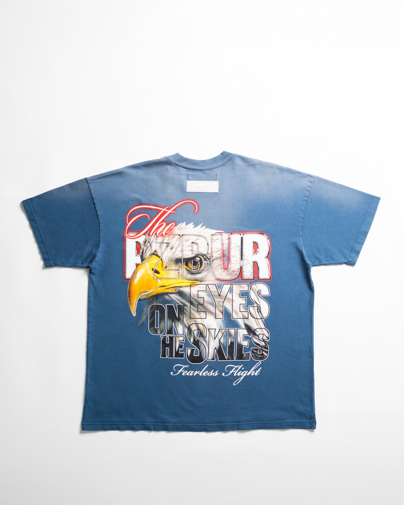 Camiseta Fearless - Vintage blue