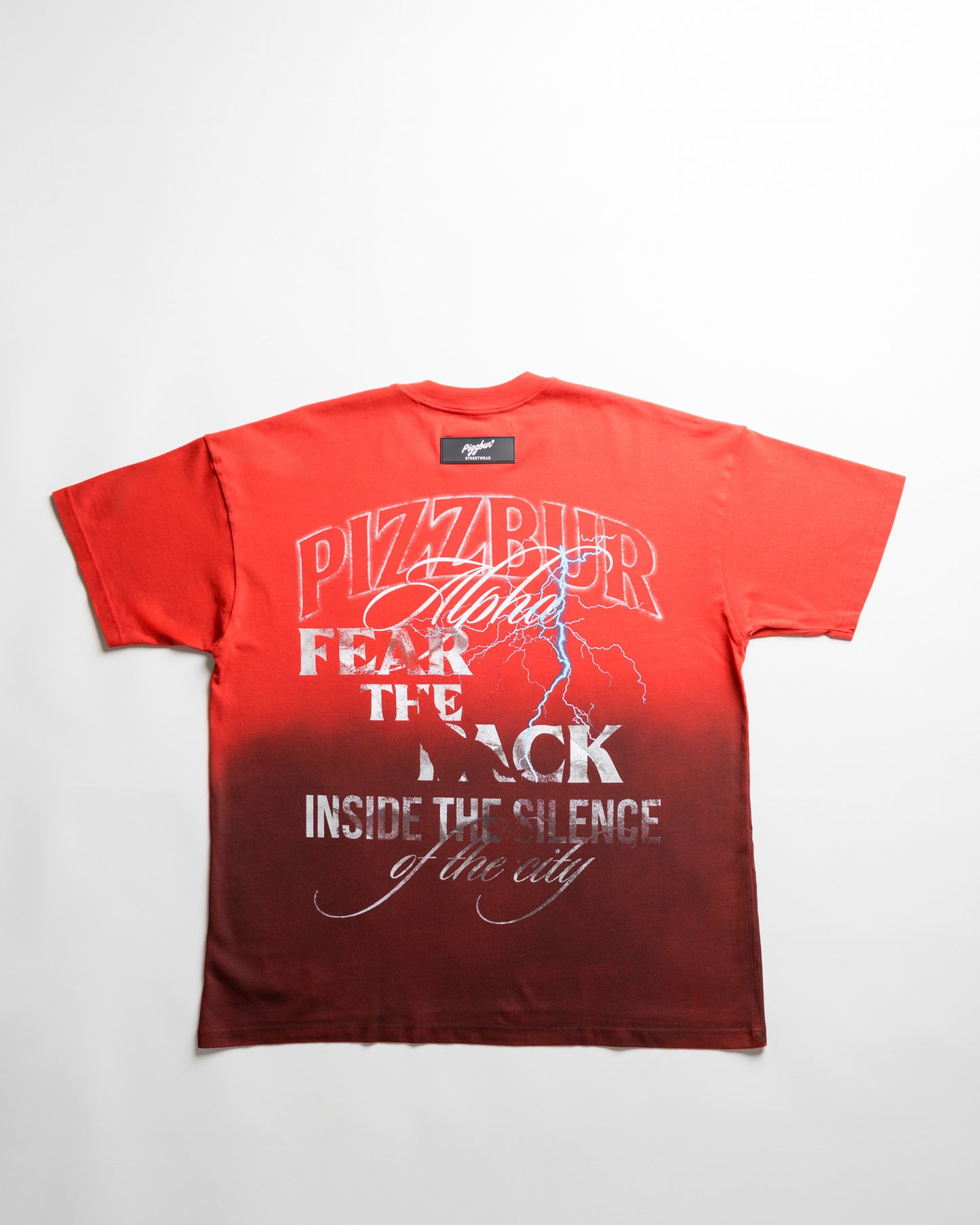 Camiseta Fear - Rojo plastificado