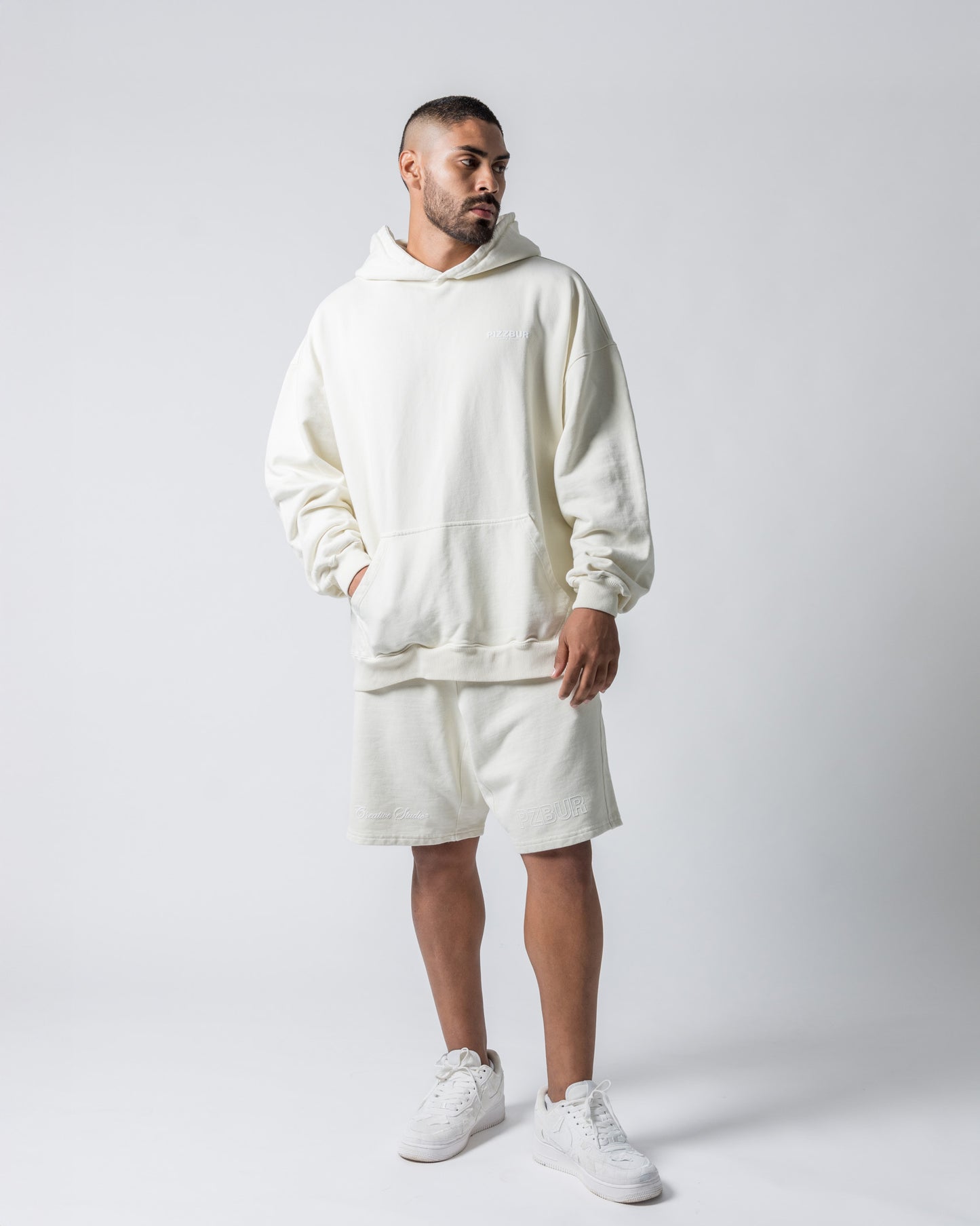 Hoodie Digital - Blanco Hueso