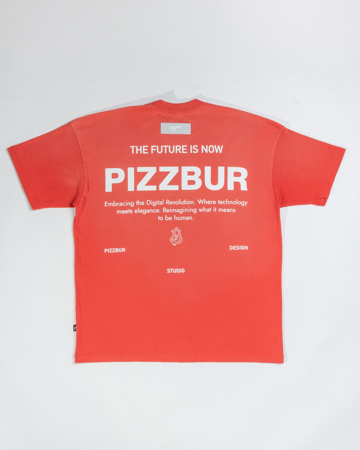 Camiseta Digital - Vintage Rojo