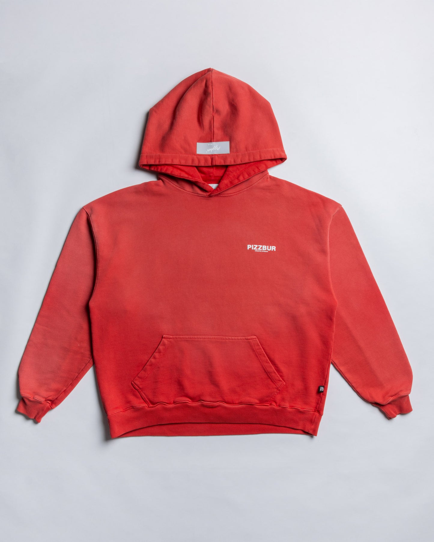 Hoodie Digital - Vintage Rojo