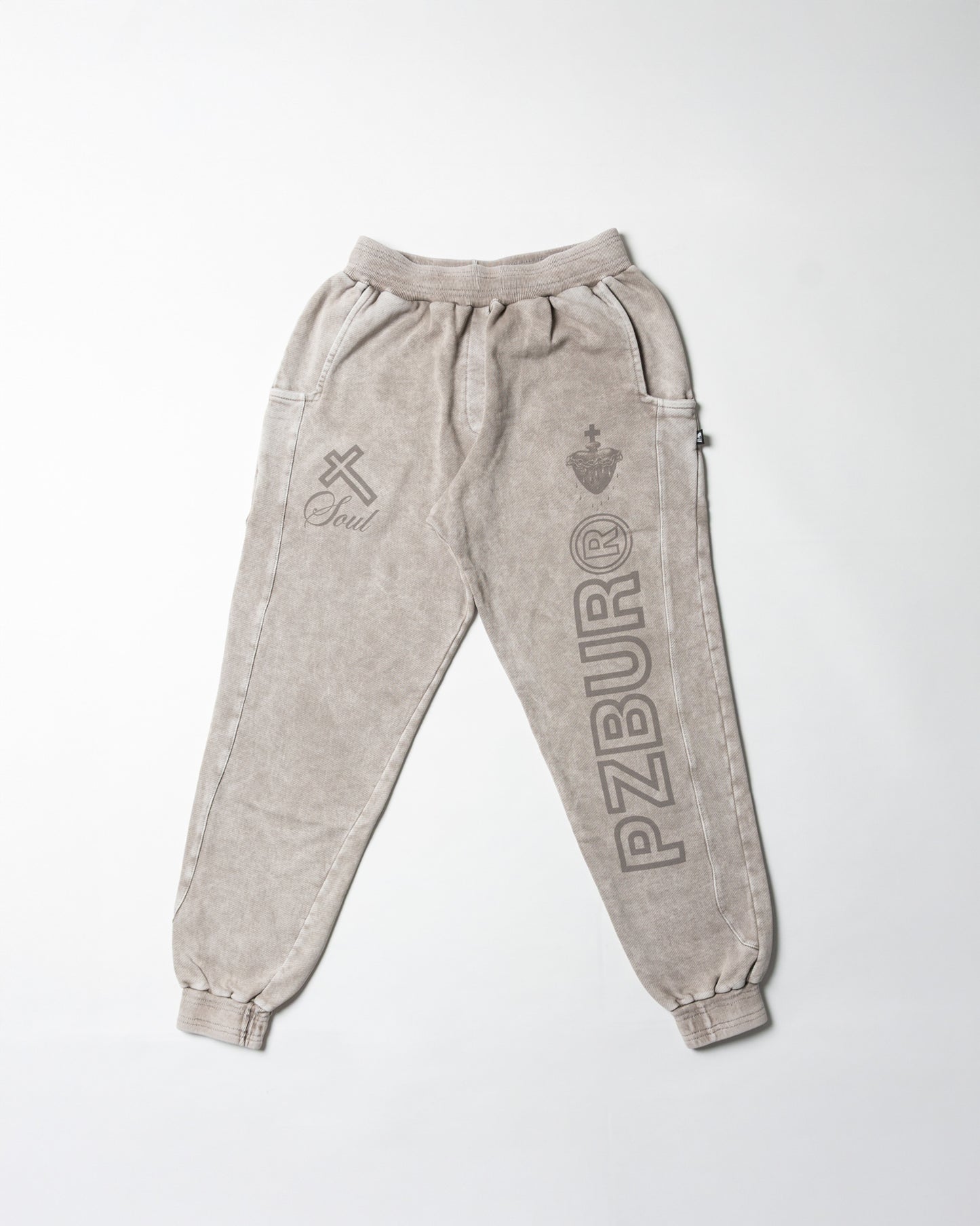 Jogger Soul Grace - Gris Acid Wash