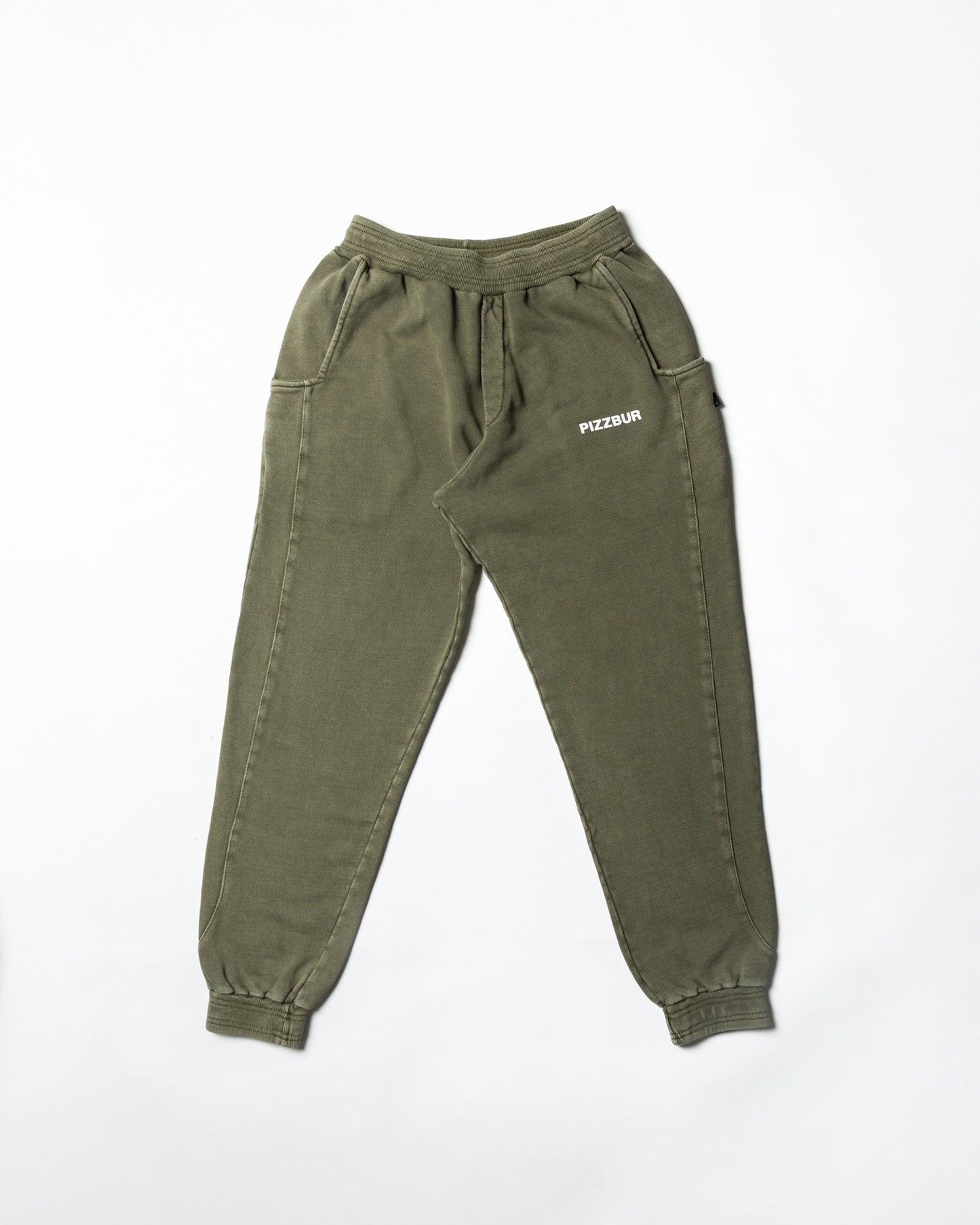 Jogger Soul Basic - Verde Oliva Acid Wash