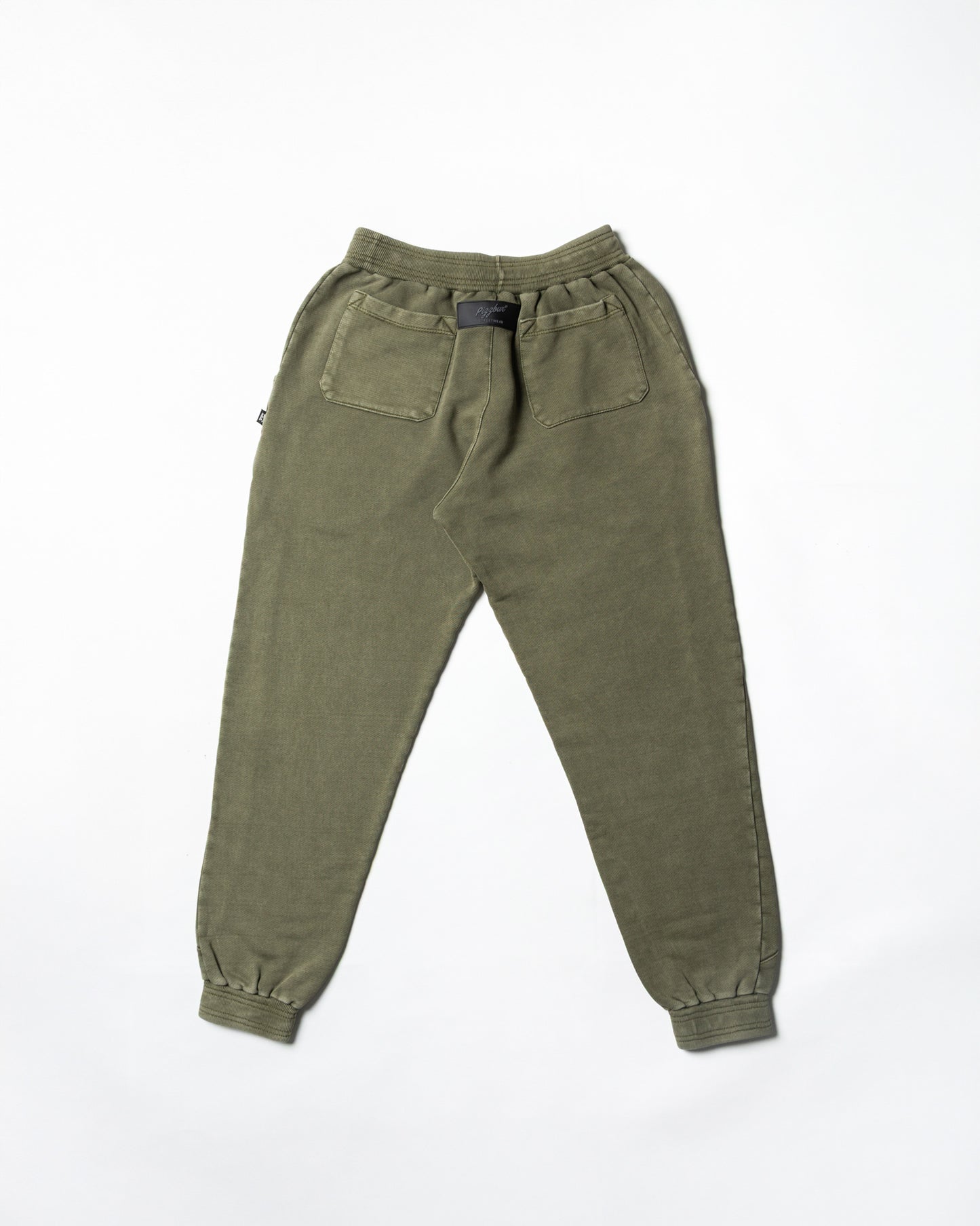 Jogger Soul Basic - Verde Oliva Acid Wash