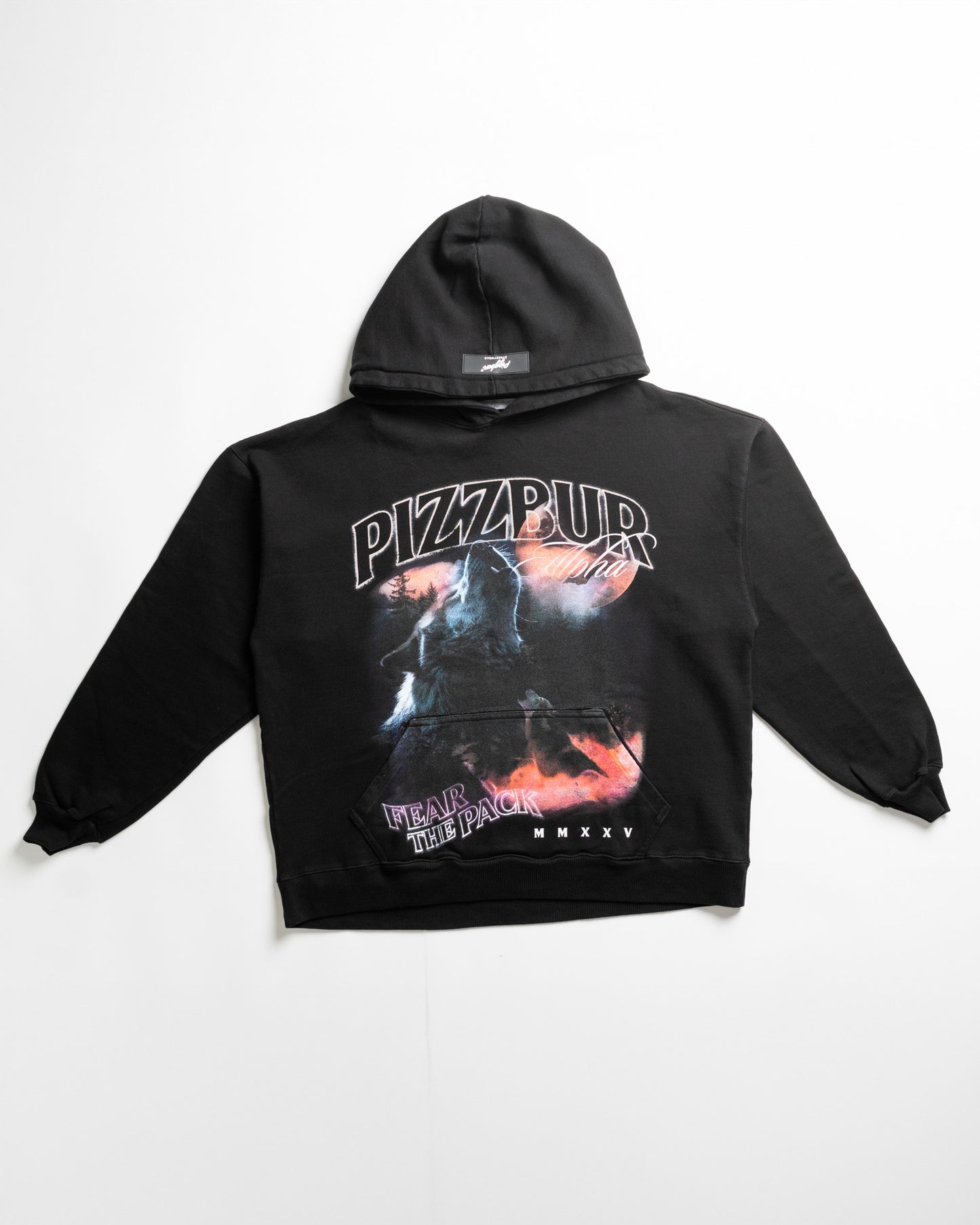 Hoodie Alpha - Negro