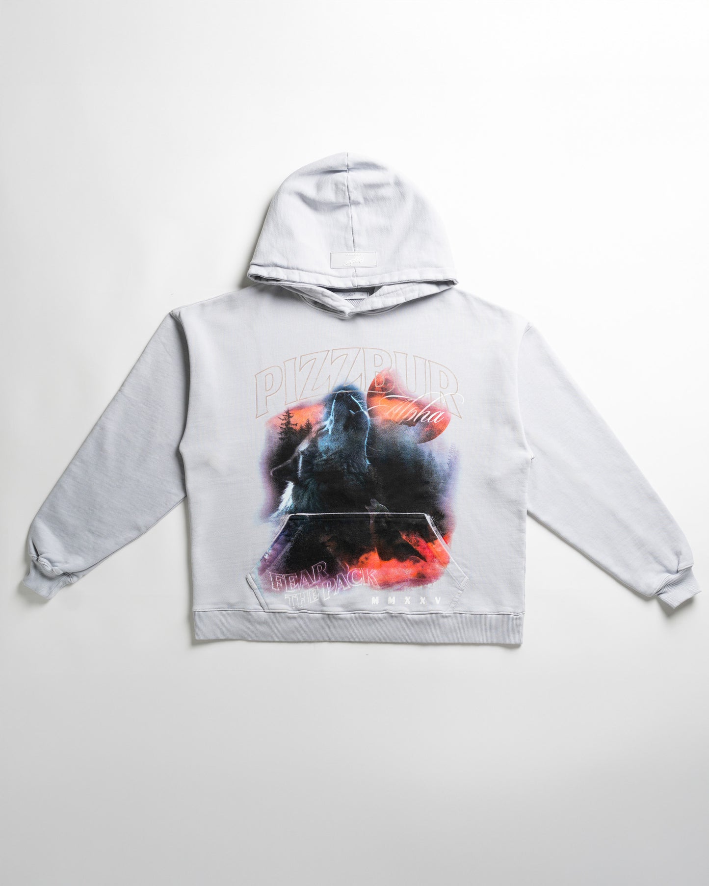 Hoodie Alpha - Gris azulado