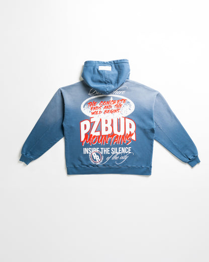 Buzo Mountains - Vintage blue