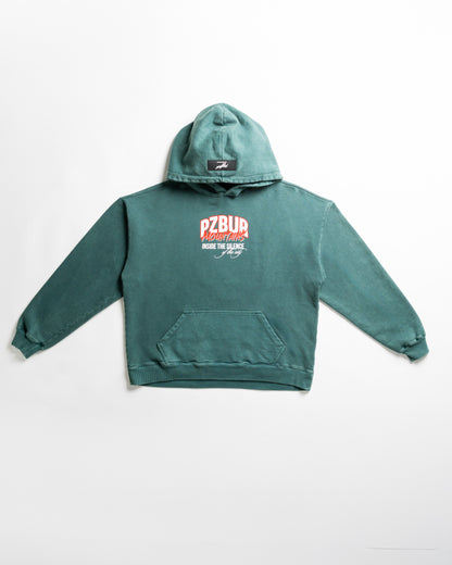 Buzo Mountains - Pine green acid wash