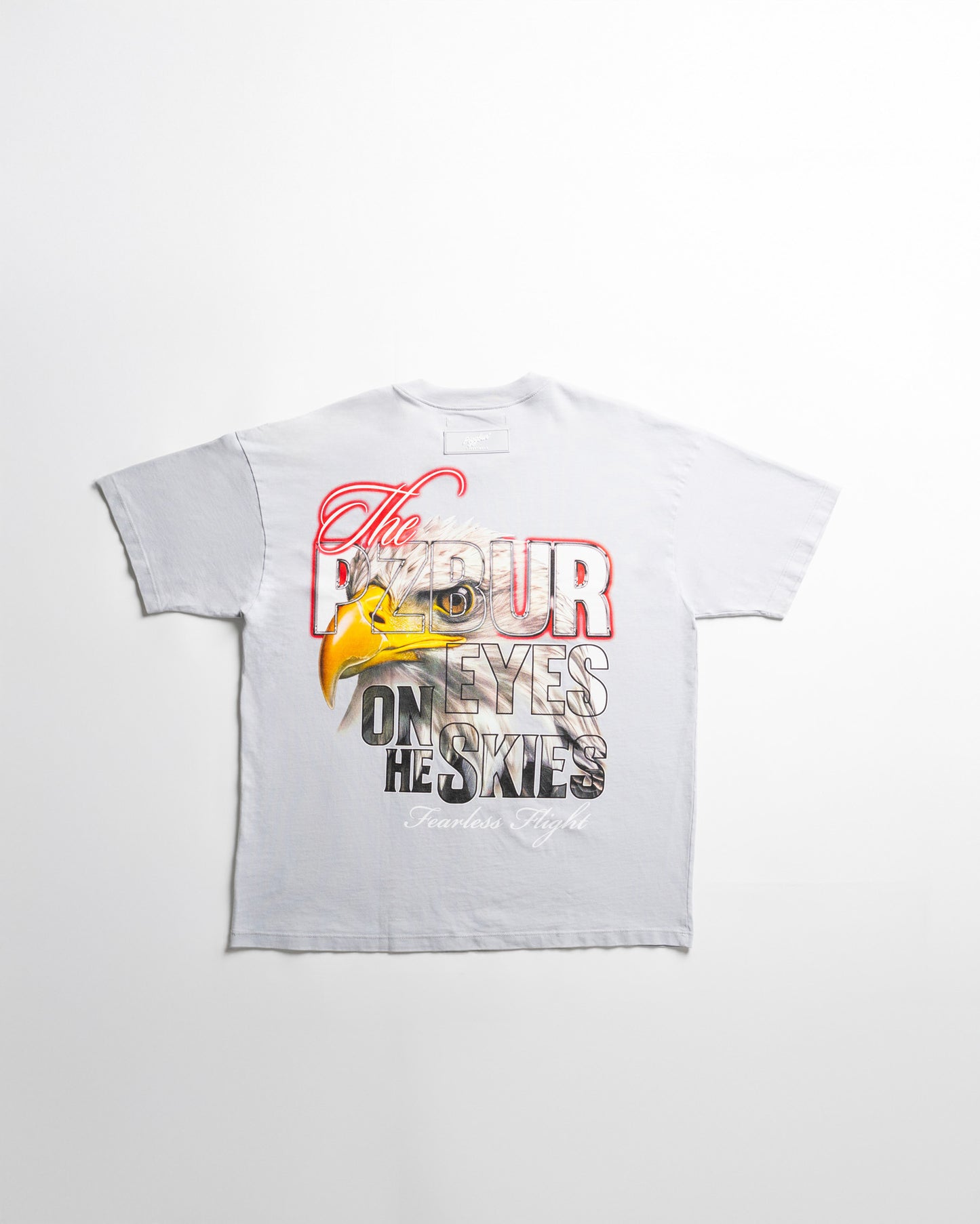 Camiseta Fearless - Gris azulado