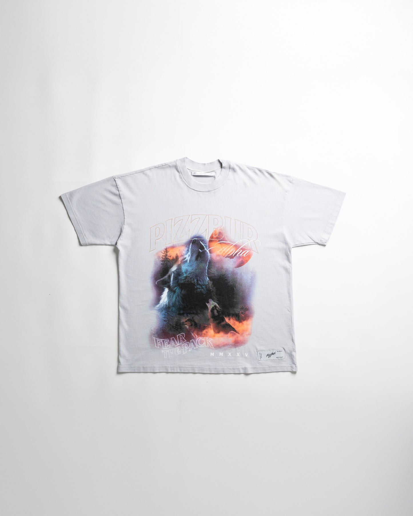 Camiseta Alpha - Gris azulado