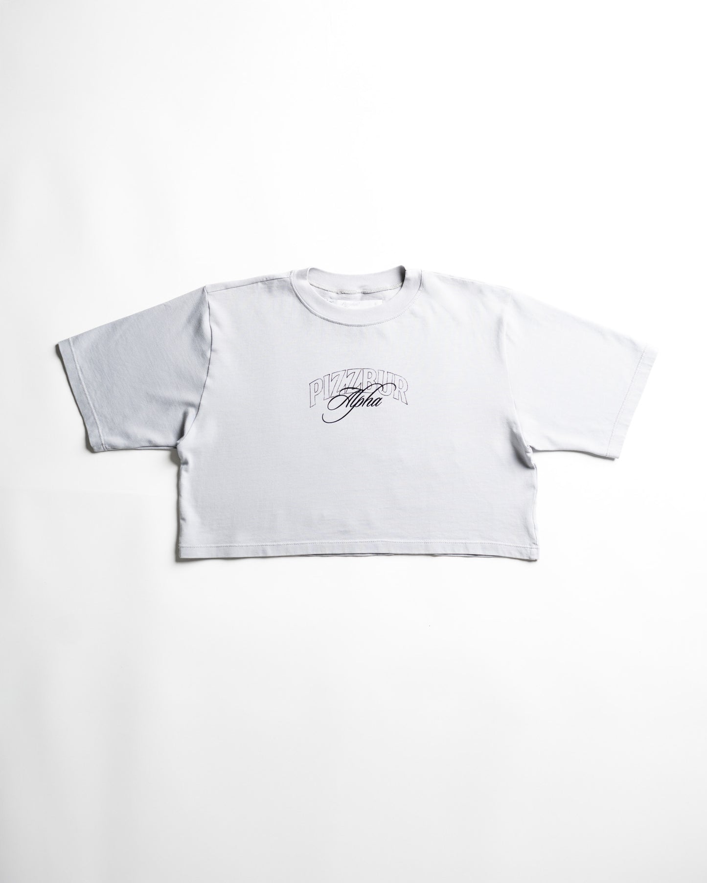 Camiseta Corta Fear - Gris azulado