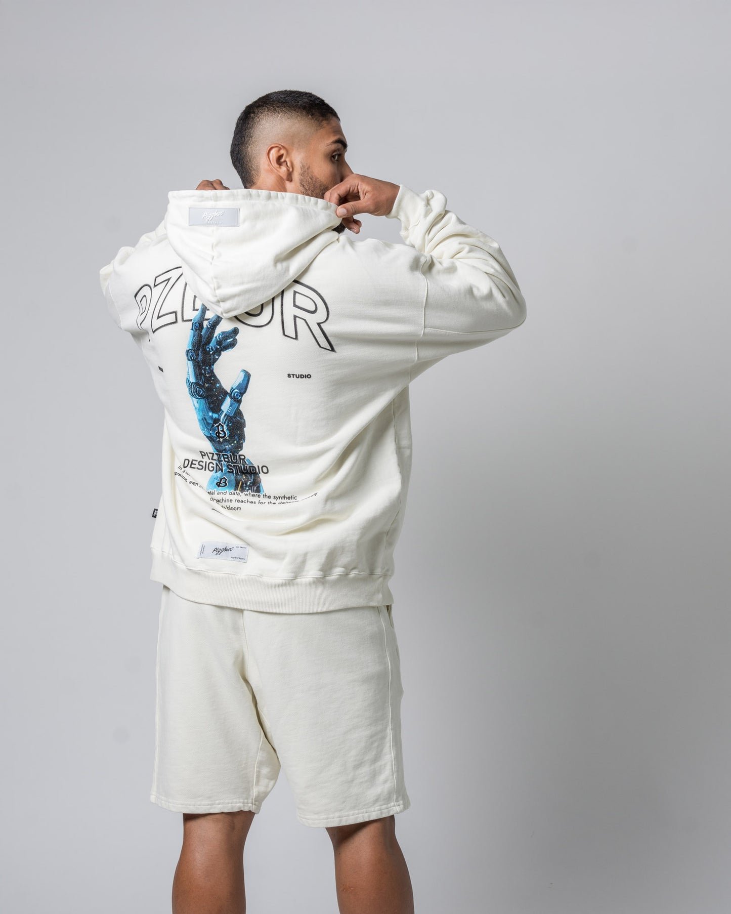 Hoodie Future - Blanco Hueso