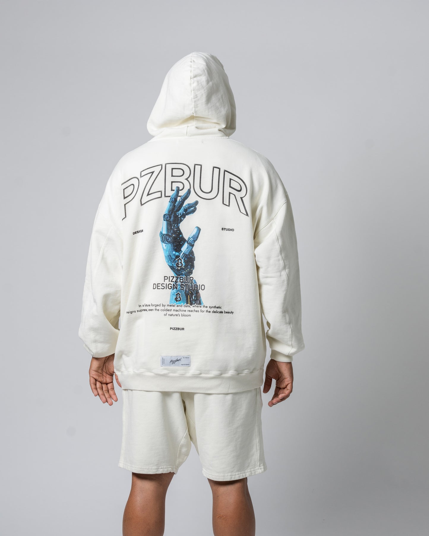 Hoodie Future - Blanco Hueso