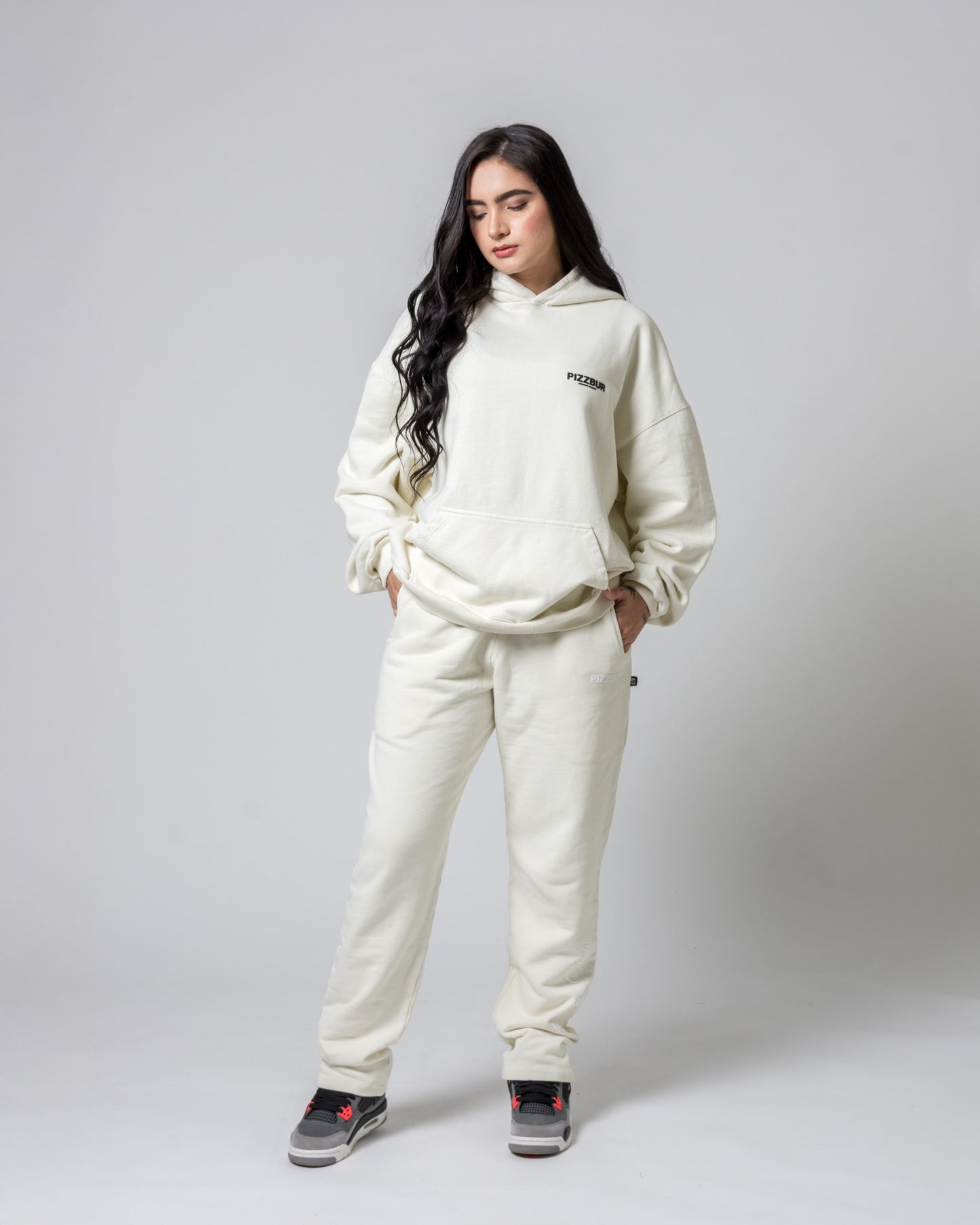 Hoodie Future - Blanco Hueso