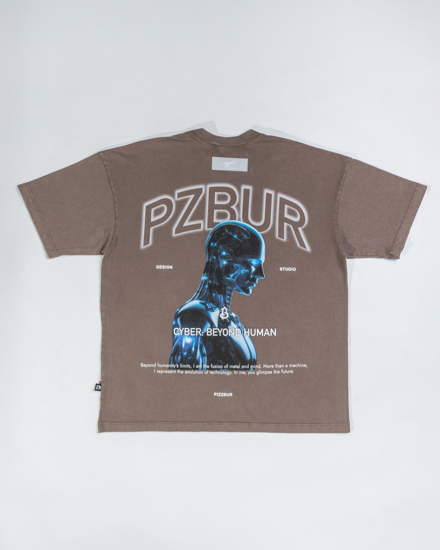 Camiseta Cyber - Washed Cafe
