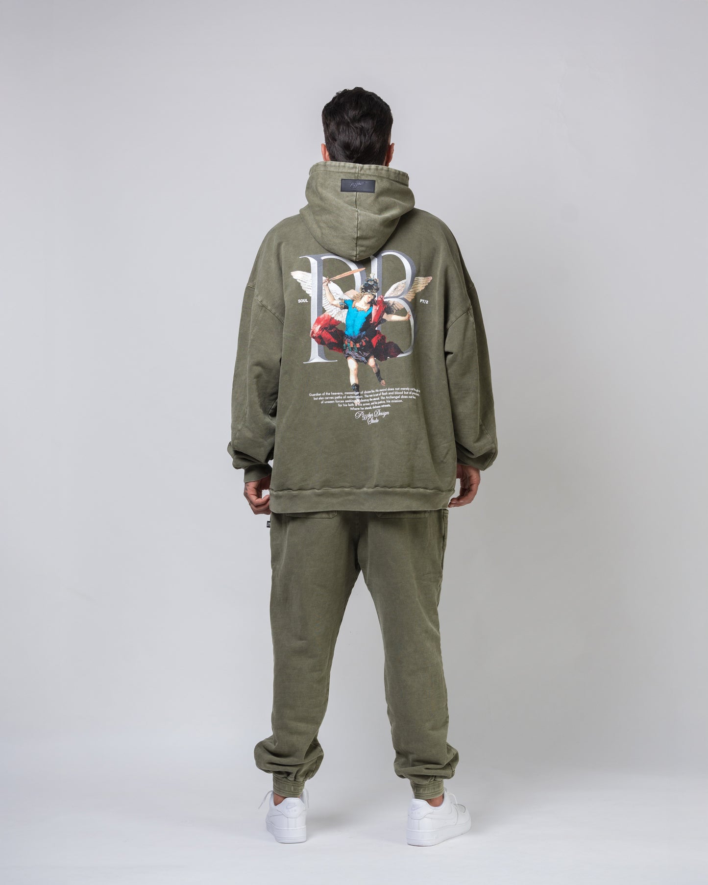 Jogger Soul Grace - Verde Oliva Acid Wash