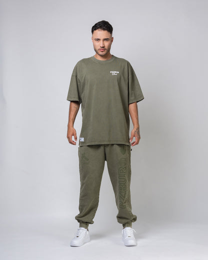 Camiseta Guardian - Verde Oliva Acid Wash