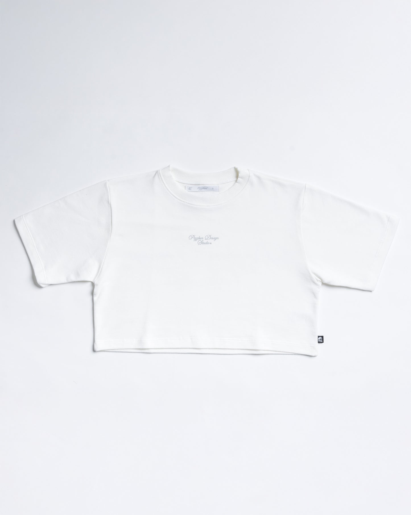 Cropped T-shirt - Blanco