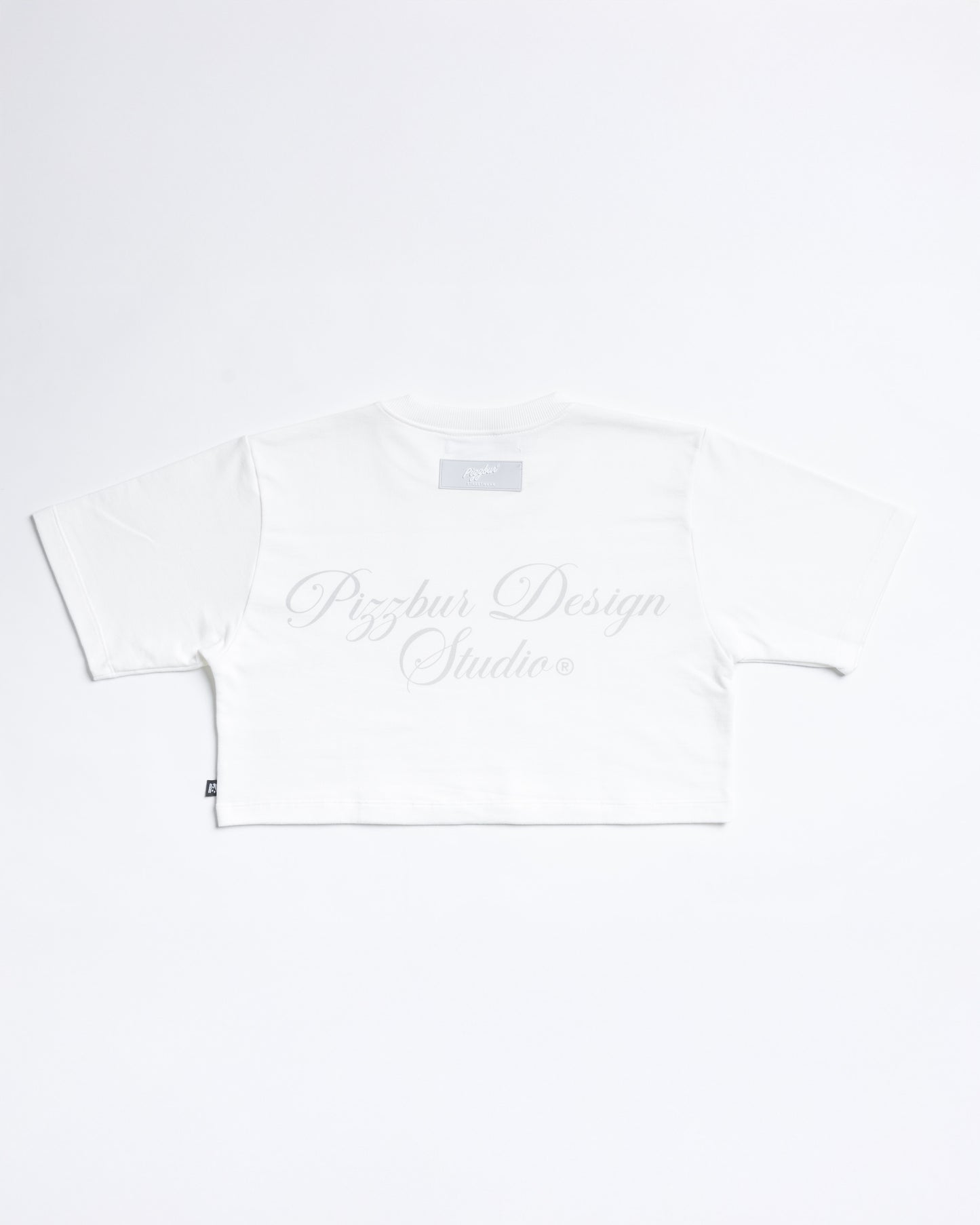 Cropped T-shirt - Blanco