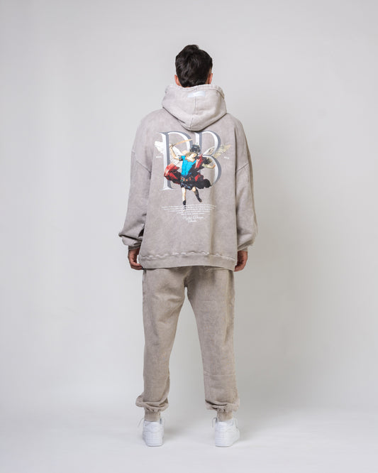 Hoodie Guardian - Gris Acid Wash