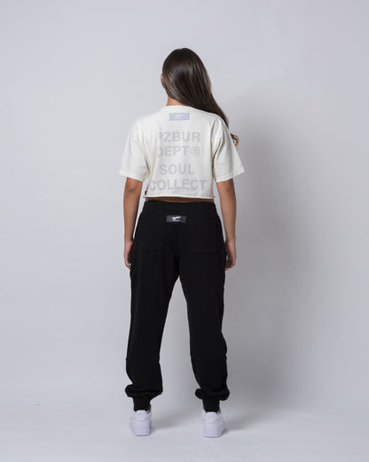 Camiseta Dept Corta Dama - Hueso