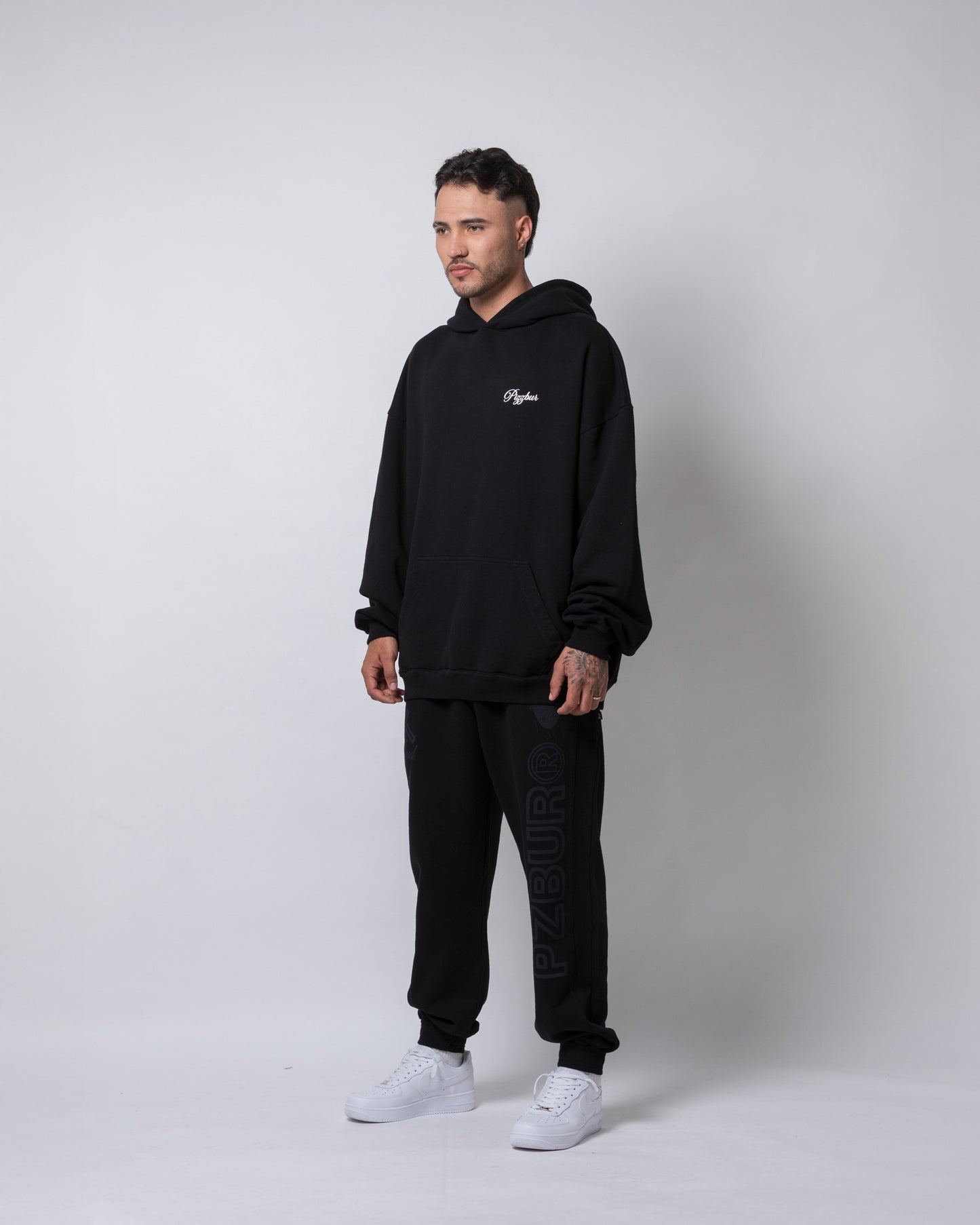 Hoodie Light - Negro