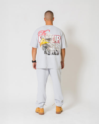 Camiseta Fearless - Gris azulado