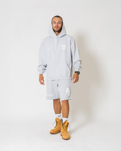 Hoodie Fearless - Gris azulado