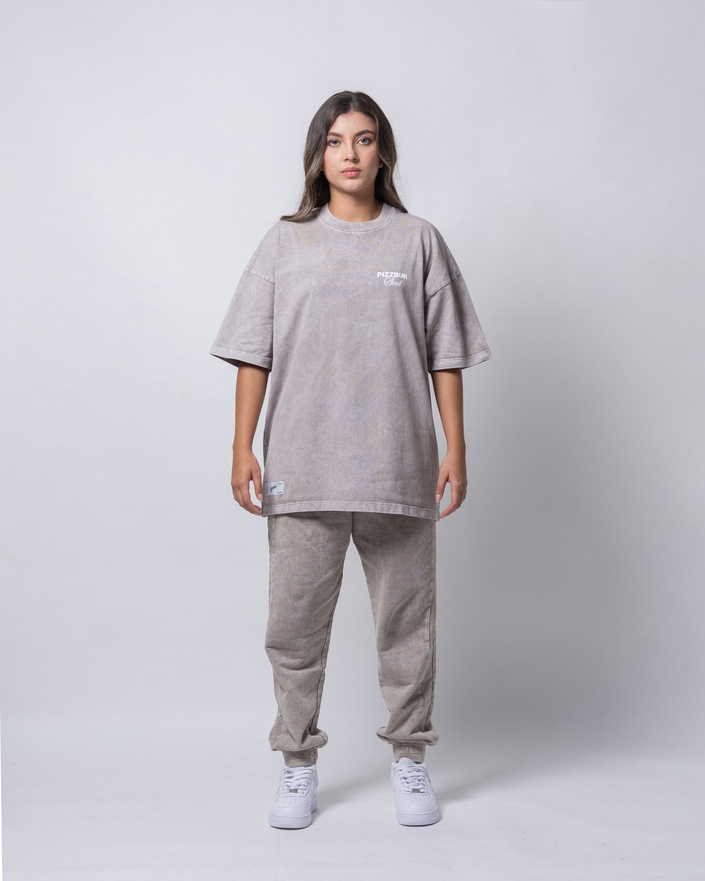 Camiseta Guardian - Gris Acid Wash
