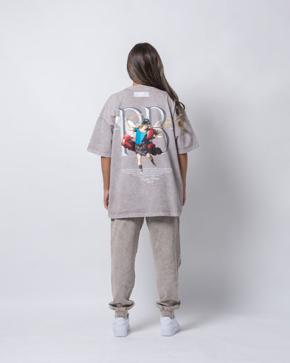 Camiseta Guardian - Gris Acid Wash