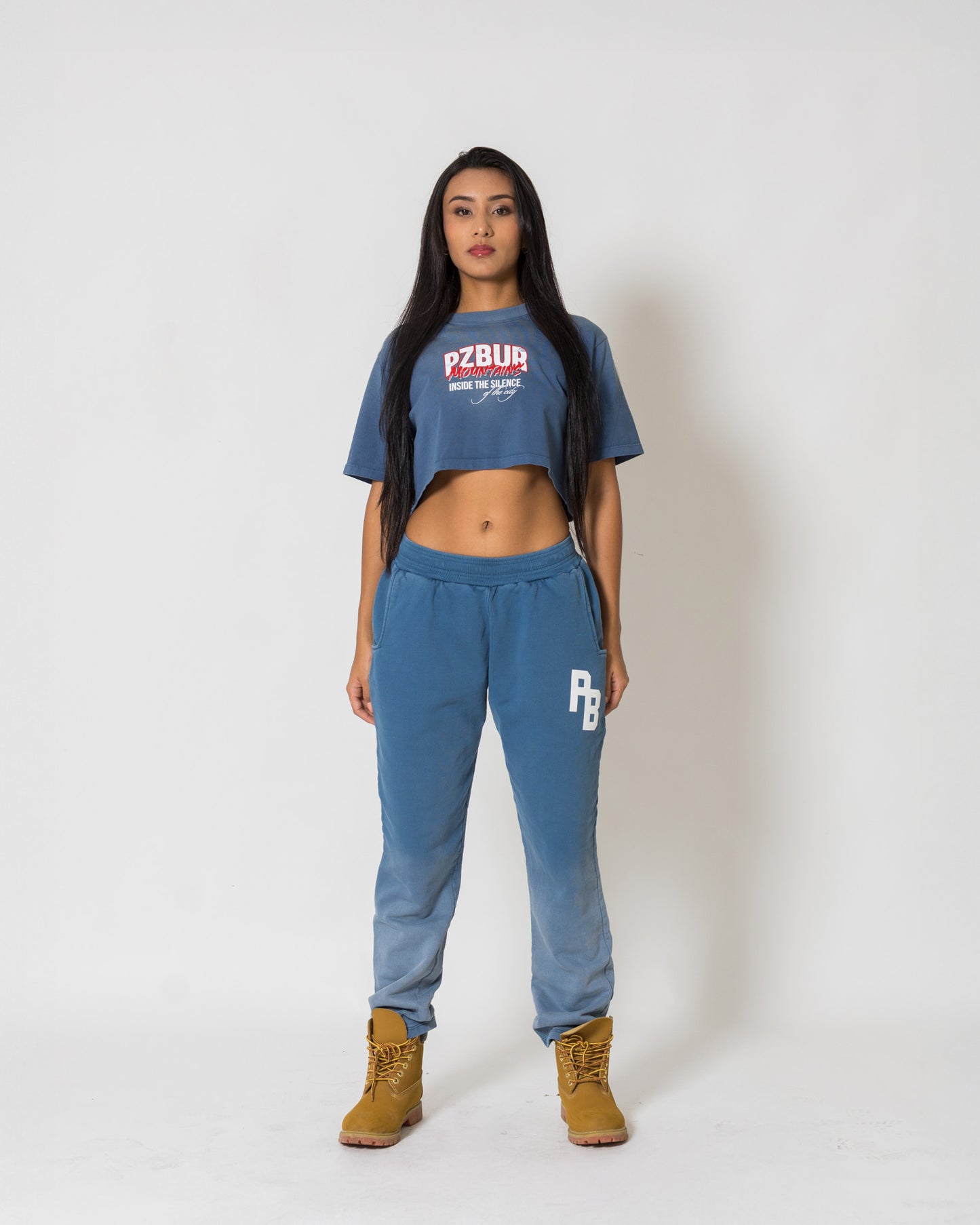 Tribes Basic Jogger - Vintage blue