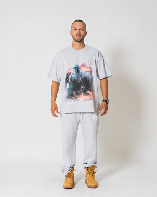 Camiseta Alpha - Gris azulado