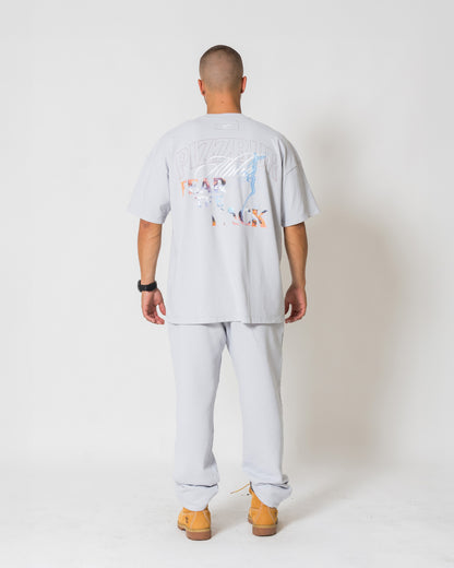 Camiseta Alpha - Gris azulado
