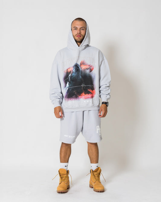 Hoodie Alpha - Gris azulado