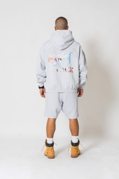 Hoodie Alpha - Gris azulado