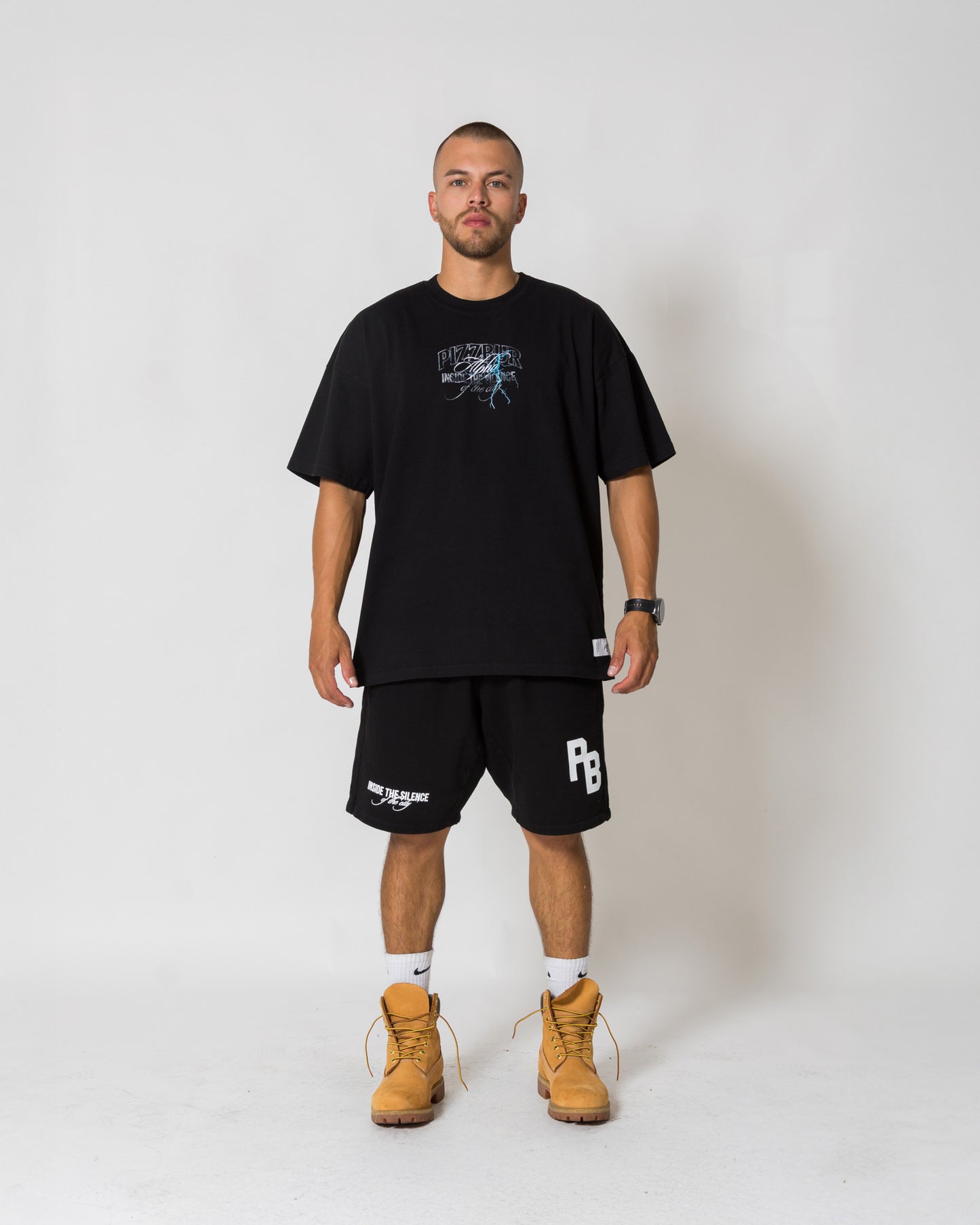 Camiseta Fear - Negro