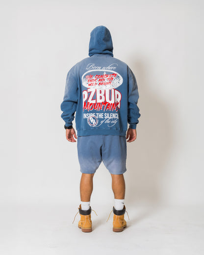 Buzo Mountains - Vintage blue