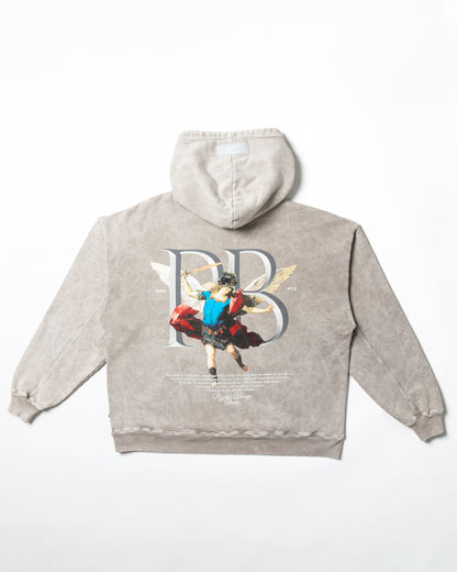 Hoodie Guardian - Gris Acid Wash