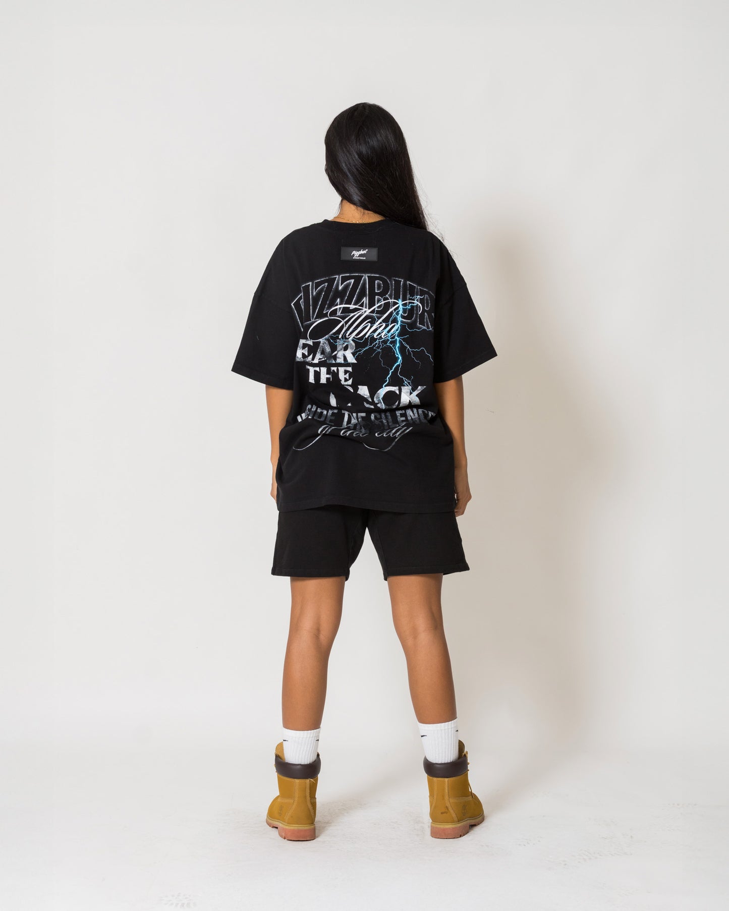 Camiseta Fear - Negro