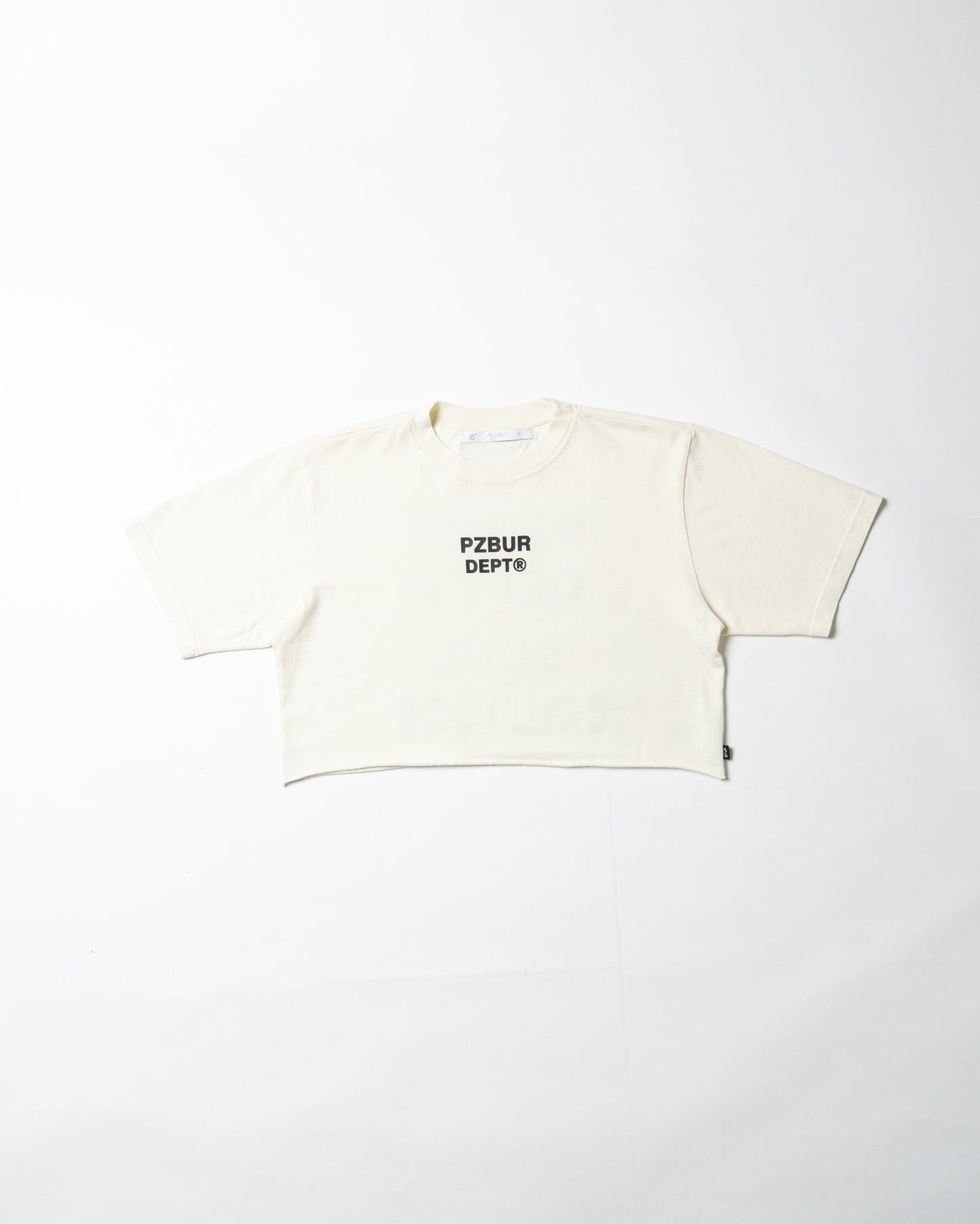Camiseta Dept Corta Dama Alta - Hueso