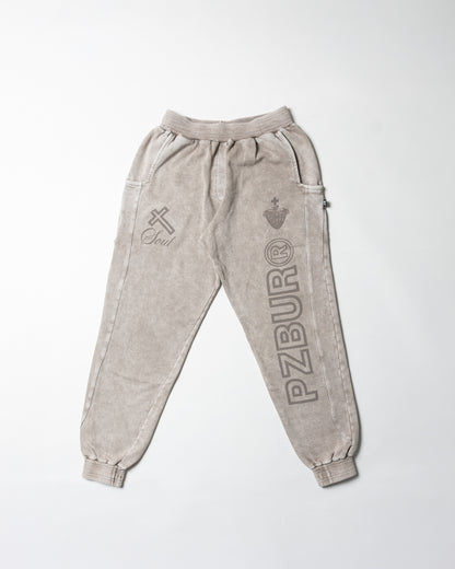 Jogger Soul Grace - Gris Acid Wash