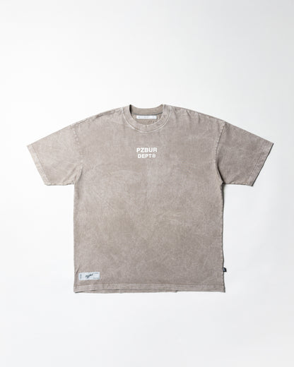 Camiseta Dept - Gris Acid Wash