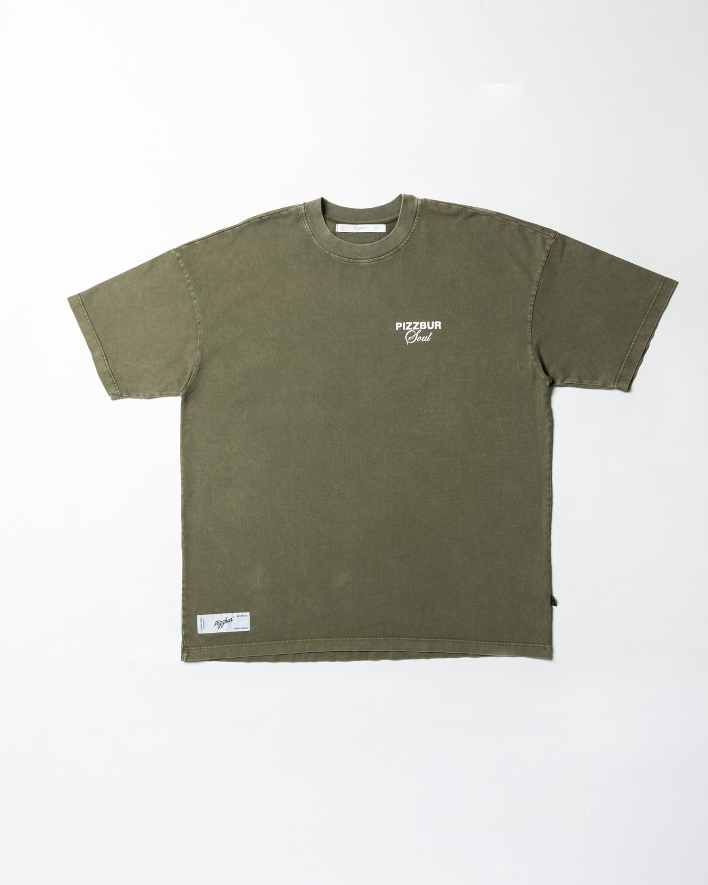 Camiseta Guardian - Verde Oliva Acid Wash