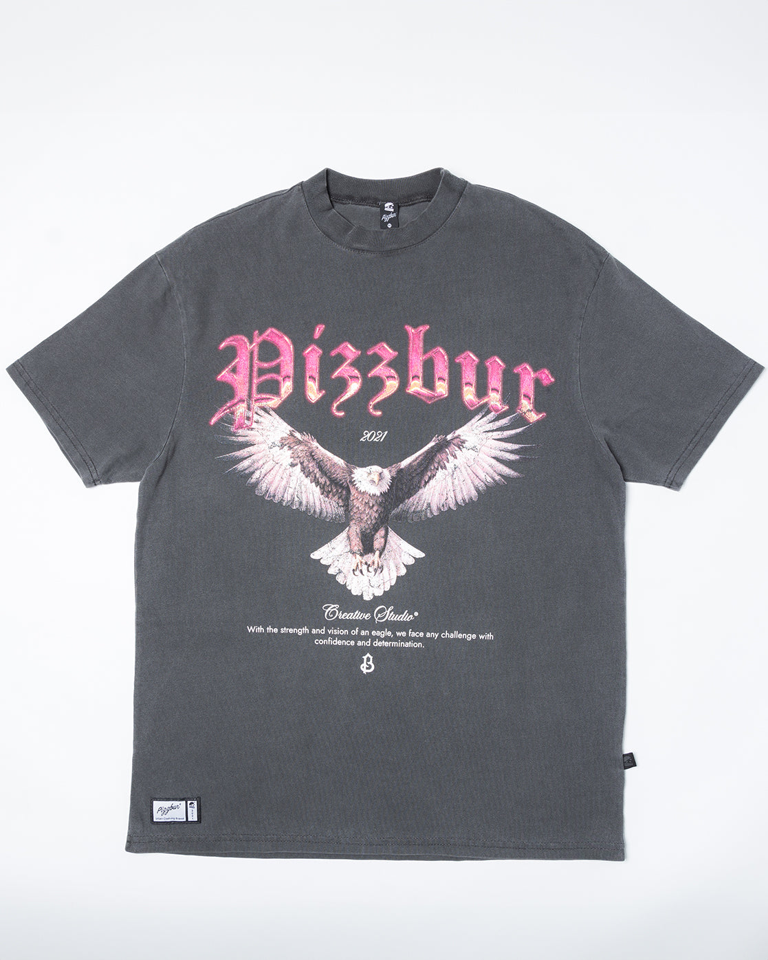 Camiseta Freedom - Gris Pigmento