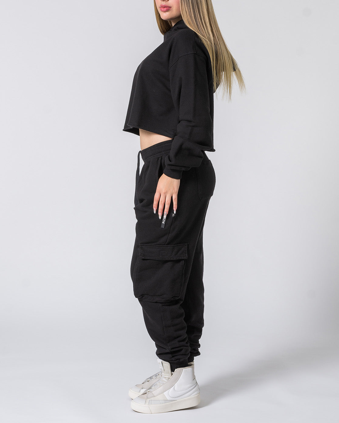 Jogger unisex Cargo - Negro