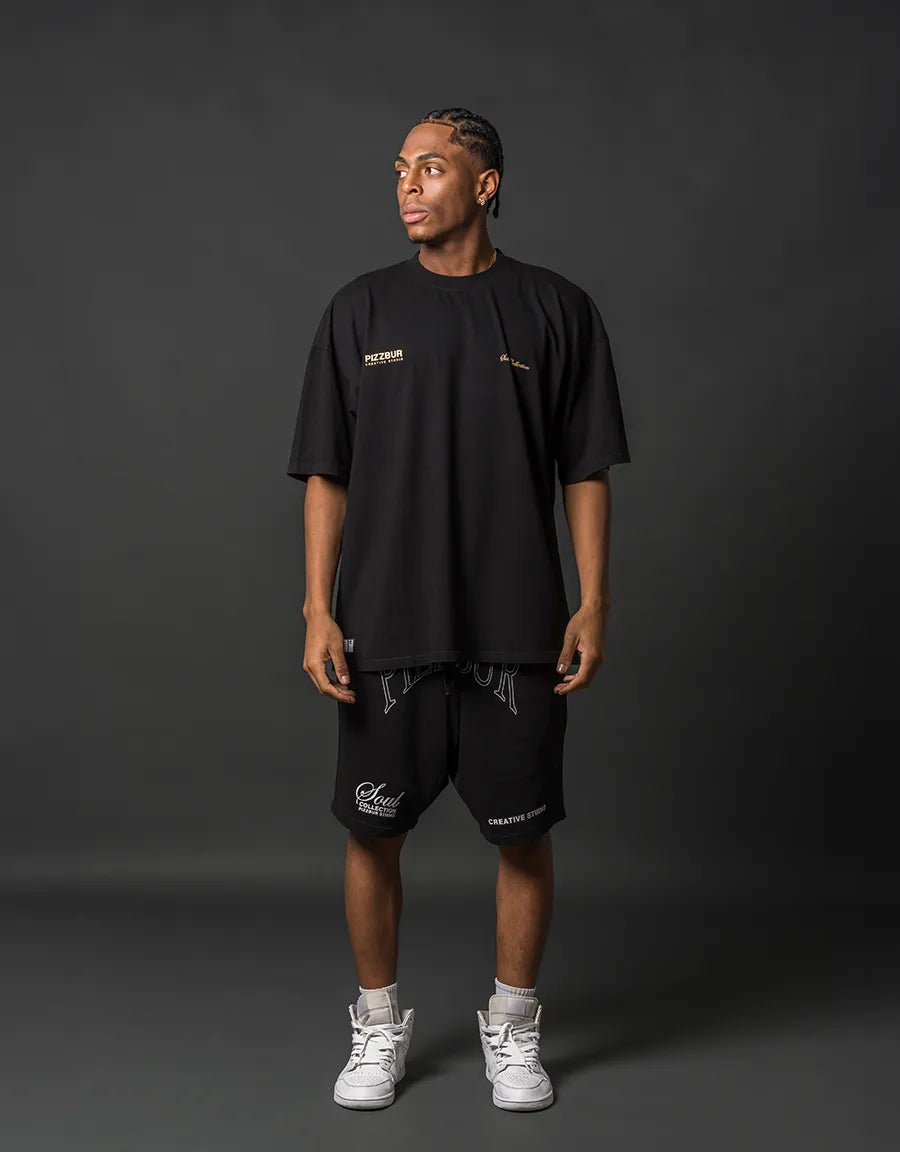 T-SHIRT SOUL - NEGRO