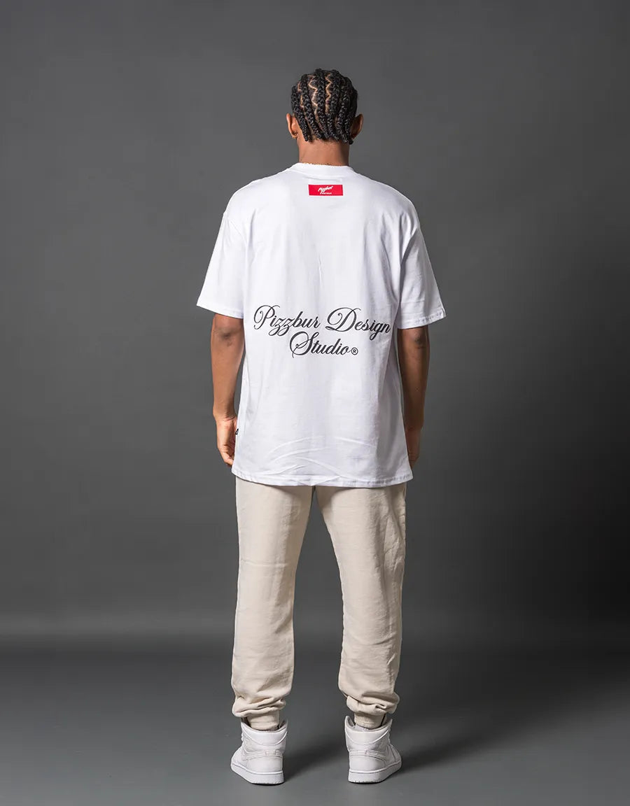T-SHIRT OVERSIZED BASIC - BLANCO